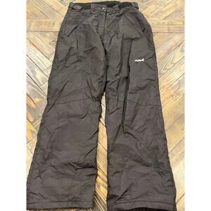 Ski Gear Black Snow Pants Women Small Travel Waterproof Neutral Trip Mountains